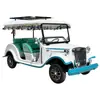 Carro Elétrico Vintage de 4 Lugares, Carro Turístico para Passeios Turísticos, Tours Imobiliários e Mostras de Propriedades, Carro Elétrico Vintage Retrô