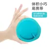 Almohada inflable, almohada de viaje portátil para el cuello, almohada en forma de U inflable a presión, almohada esencial para el cuello de viaje, almohada plegable para avión
