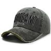 Gorra de Béisbol Vaquera para Hombre de Moda para Mujer Estilo Coreano Lavada Vieja con Letra Bordada Gorra Rota Primavera Casual Sombrero para el Sol