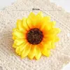 Decoración de Pastel para el Día del Maestro Cesta de Mimbre Bambú Bolso Cesta de Perlas Girasol No Olvides la Gratitud del Maestro Enchufe Acrílico