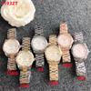 Mercado mayorista de relojes de Guangzhou reloj transfronterizo reloj de pulsera para mujer escala de uña de diamante reloj con calendario