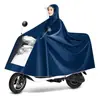 Impermeable para Bicicletas Eléctricas, Motocicletas y Patinetes Eléctricos, Poncho de Lluvia Largo de Cuerpo Completo a Prueba de Tormentas para Dos Personas, Unisex