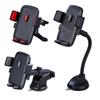 Suporte Automático de Travamento de Haste Longa para Celular de Carro Suporte Telescópico com Ventosa Suporte para Celular Saída de Ar do Carro Transmissão ao Vivo Preguiçoso