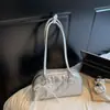 Bolsa Tote Rombos Estilo Novo Verão 2025 para Mulheres, Bolsa de Mão Fashion e Versátil, Bolsa de Ombro para o Dia a Dia, Bolsa Tote de Axila