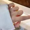 Anillo Fino de Cielo Estrellado Estilo Nuevo para Mujer, Exquisito, Sencillo, Moderno, Elegante, Anillo Brillante, Anillo para Dedo Índice, Anillo Abierto