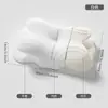 Almohada de espuma viscoelástica transfronteriza nueva protección para el cuello columna cervical ayuda para dormir forma especial de mariposa almohada para dormir de lado protección para el cuello sueño profundo rebote lento
