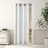 Cortinas Opacas Mysky Home Naranja para el Dormitorio, Cortina Individual para la Sala de Estar, Cortinas de 84 Pulgadas de Largo con Ojales