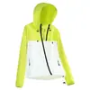 Ropa de Protección Solar para Mujer 2025 Nuevo Verano Parche de Protección UV Chaqueta Solar Patchwork para Mujeres Petites, Abrigo Transpirable con Capucha para la Piel