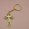 Llavero con colgante de cruz simple con joyería explosiva de Amazon Xiyin Temu AliExpress