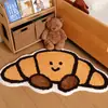 Alfombrillas de Alfombra con Borlas Lindas Transfronterizas, Alfombrillas Refrescantes para Cama de Dormitorio de Comercio Exterior, Alfombrillas de Felpa Antideslizantes Absorbentes para Baño
