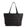 Bolsa de mano de algodón de gran capacidad transfronteriza para mujer, nuevo estilo 2026, color liso simple, bolso de hombro de moda para ir al trabajo