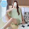Pijama Doce Transfronteiriço Fresco Modal Feminino Verão Manga Curta Shorts Tamanho Grande 100kg Gorducho Conjunto para Casa