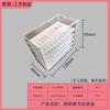 Tira de Goma para Almacenamiento de Flores de Cinco Capas Caja para Almacenamiento de Flores Caja Acrílica para Almacenamiento de Flores Caja para Almacenamiento de Pestañas