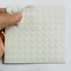 Tapete de silicone branco Tapete Antiderrapante Artesanato Acústico Transparente Silicone Borracha Pad Adesivo Redondo Silicone Foot Pad
