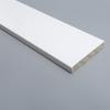 Rodapié de Madera Maciza Línea Plana de Pino Línea de Piso Piso Línea de Cintura Blanca Negra Gris de Madera Línea Decorativa de Madera