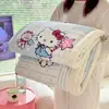 Manta de Veludo de Cordeiro Sanrio Coração Girly Fofa de Leite Multifuncional Quente Manta Casual Cobertor de Veludo