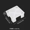 Posavasos para mesa de centro piedra de expansión de yeso porta incienso molde de silicona posavasos para copa de vino tinto caja de almacenamiento molde de resina epoxi