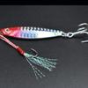 El Señuelo de Placa de Hierro Fengjiu Es un Señuelo Popular para Pesca en Mar desde la Costa, Dirigido a Peces Plomo y Peces Mandarín en Agua Dulce, Señuelo Artificial de Lanzamiento a Larga Distancia, Imitación de Cuchilla Desnuda para Aguas Profundas