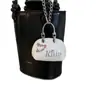 2025 Nueva Bolsa Hecha a Mano de Color Claro Accesorios de Aleación Kt Saturno DIY Llavero Colgante de Bolso de Moda