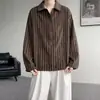 Top de diseño nicho estilo americano old money con cuello polo para hombre, colección primavera/otoño 2026, suéter de punto casual de corte holgado
