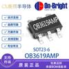 OB3619AMP SOT23-6 angbao original en stock chip IC de control de iluminación LED reductor de baja distorsión