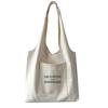 Bolso de Lona de un Solo Hombro Modelo Nuevo 2026 para Mujer, Bolso Tote Casual Fresco Artístico Estilo Japonés Simple
