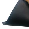 Placa de goma negra PE placa de fondo para maleta bolso de mano placa de fondo de bolsa polietileno negro varios grosores