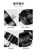 Cabeza de bola de metal, cabeza de bola universal para cámaras sin espejo, trípode, adaptador para palo selfie, accesorios de cabeza de bola