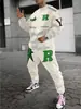 Traje de Sudadera con Cuello Redondo y Pantalón para Hombre Temu Transfronterizo Estampado 3D Moda Hip-Hop al Aire Libre Ropa Deportiva