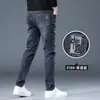 Calças Jeans Outono Homem 2026 Business Retas Lavadas Calças Casuais de Alta Qualidade Homem Atacado