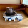 Olla Gruesa de Cobre Justo Olla de Cobre Puro Hecha a Mano Tetera de Cobre del Noroeste Estufa de Té Tetera de Gansu Calentador de Agua Eléctrico