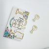 Clip de Papel Creativo para Copa de Restaurante, Vaso de Chupito Personalizado, Joyería, Pin para Copa de Vino Tinto, Clip de Papel para Jarra de Cerveza