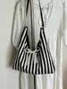 2026 Verano Nuevo de Moda Lona Moda Estilo Coreano Bolso de Hombro para Mujer Versátil Ins Cruzado Bolso de Mano