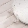 Brincos de Argola Populares do Xiaohongshu Cravejados com Pedras Strass para Mulheres, Design de Nicho, Luxo Leve, Brincos Exquisitos e de Alto Padrão