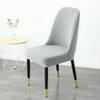 Funda para Silla de Comedor Curva de Grano de Maíz, Funda Universal Gruesa Todo Incluido, Funda para Asiento Acolchado, Funda para Silla, Estilo Nórdico