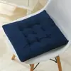 Cojín de asiento de algodón, felpa gruesa, cálido para otoño e invierno, cojín redondo para glúteos para sentarse mucho tiempo en aulas y oficinas, cojín de felpa para silla