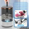 Limpiador de Pinceles de Maquillaje Transfronterizo Nacional y Extranjero, Cepillo Eléctrico de Limpieza Perezoso, Herramienta de Limpieza de Belleza de Venta Directa