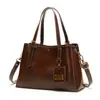 Bolsa de Mão Feminina Tendência Transfronteiriça 2025, Grande Capacidade, Bolsa Tote de Alta Qualidade para o Dia a Dia, Bolsa de Ombro Transversal Fashion
