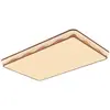 [Transfronteiriço] Lustre Retrô do Salão Principal, Luminária de Teto de Luxo de Espectro Total para Sala de Estar, Padrão de Proteção Ocular Estilo Francês para Iluminação de Sala de Jantar, Nogueira