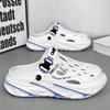 Sandalias Deportivas Gruesas Antideslizantes para Hombre Estilo Cocodrilo, Nuevas de Verano 2026 para Exteriores, con Tacto Suave, Chanclas Impermeables para Playa