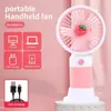 Ventilador Pequeno Portátil, Dobrável Turbo, Para Pendurar no Pescoço, De Mesa, Mini Ventilador Elétrico Portátil, Recarregável por USB, Portátil