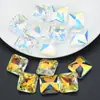 Nuevos Productos en Stock 16 # Colgante de Cristal de Vidrio de Ángulo Recto Cuadrado Pulsera DIY Collar de Incienso Accesorios de Joyería Cuentas Sueltas Venta al por Mayor