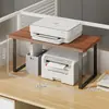 Soporte para impresora, estante para escritorio de oficina, estante organizador de archivos para escritorio en casa, soporte pequeño para copiadora de escritorio