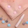 Sujetador de colcha anti-desplazamiento aguja para colcha sin aguja seguridad invisible sábana funda de colcha esquina hebilla clavo artefacto para funda de colcha antideslizante