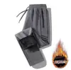 Mostrador de Liquidación Retiros en stock Comercio Exterior Pantalones con forro polar para Hombre Combinan con todo Sueltos Casual Deportivos Invierno