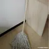 Atacado do Fabricante Shijiazhuang Mop de Fio de Algodão de Madeira Fio de Algodão Cabo de Madeira Haste de Madeira Mop Mop Mop de Chão Aço Inoxidável