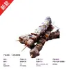 Fabricante de brochetas para barbacoa, brochetas de bambú con forma de rugby, brochetas de bambú para pescado a la parrilla, brochetas de cangrejo de mar, suministro transfronterizo a Hanchun, brochetas para parrilla de boca