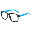8820 montura de gafas para miopía de placa retro montura de gafas de caja negra grande de moda para hombre y mujer montura de gafas no convencional