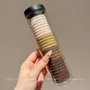 Ligas para el cabello lindas estilo coreano para niños, gomas suaves y muy elásticas para coletas altas de niñas, diademas y accesorios versátiles
