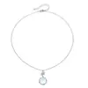Collar Personalizado Simple de Moda con Temperamento de Estrella de Ocho Puntas y Perlas Redondas Cadena de Suéter de Nicho Exquisita Collar Dulce Versátil de Lujo Ligero